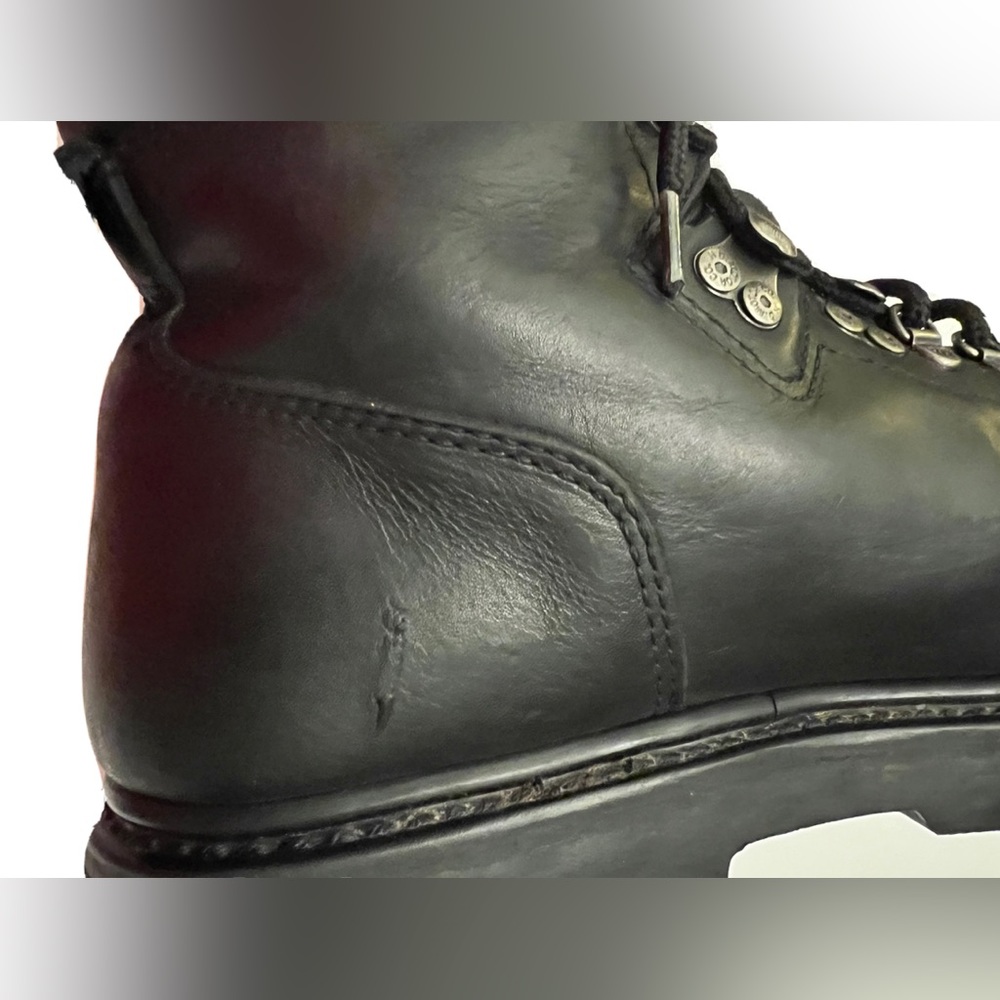 Harley Davidson Dipstick Boots Men's Size 8.5 Black Leather Motorcycle D91610 - Picture 13 of 16